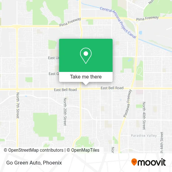Go Green Auto map