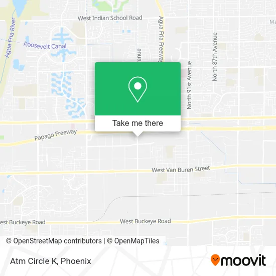 Atm Circle K map