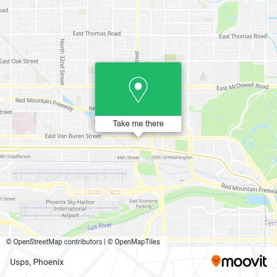 Usps map