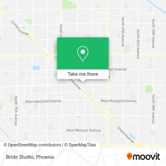 Bride Studio map