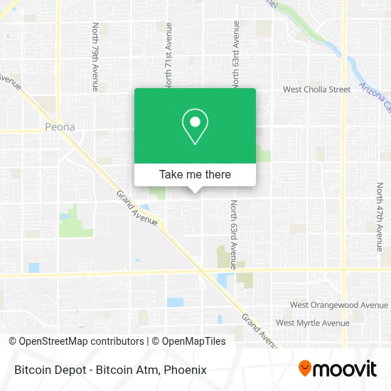 Bitcoin Depot - Bitcoin Atm map