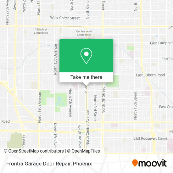 Frontra Garage Door Repair map
