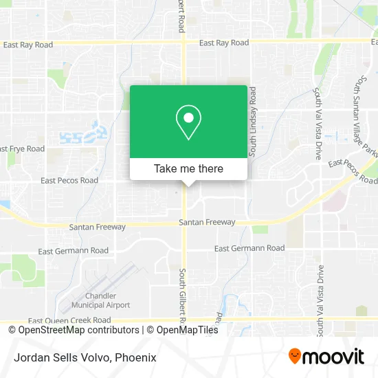 Jordan Sells Volvo map