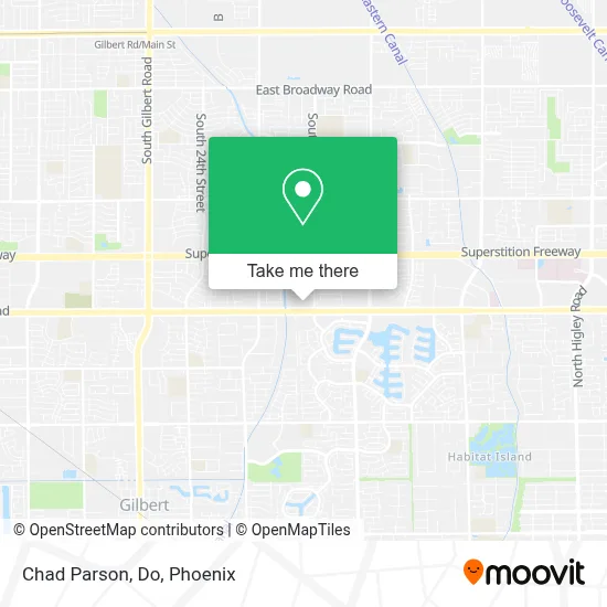 Chad Parson, Do map
