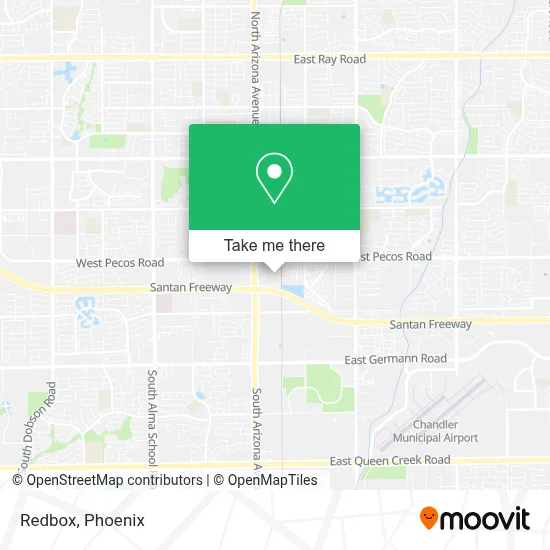 Redbox map