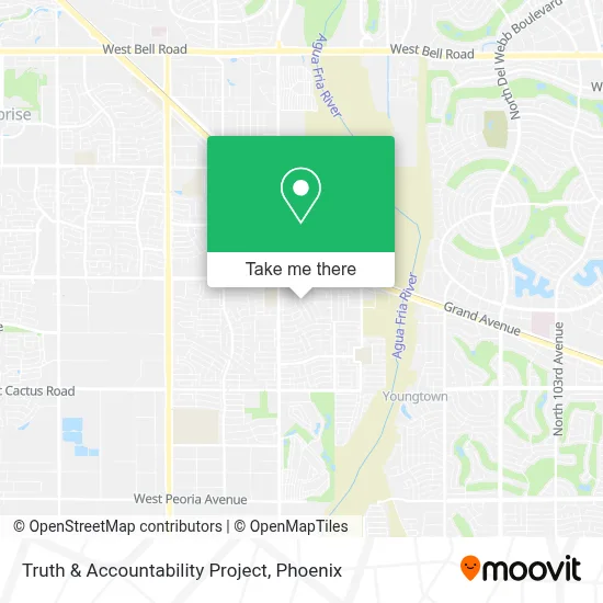 Truth & Accountability Project map