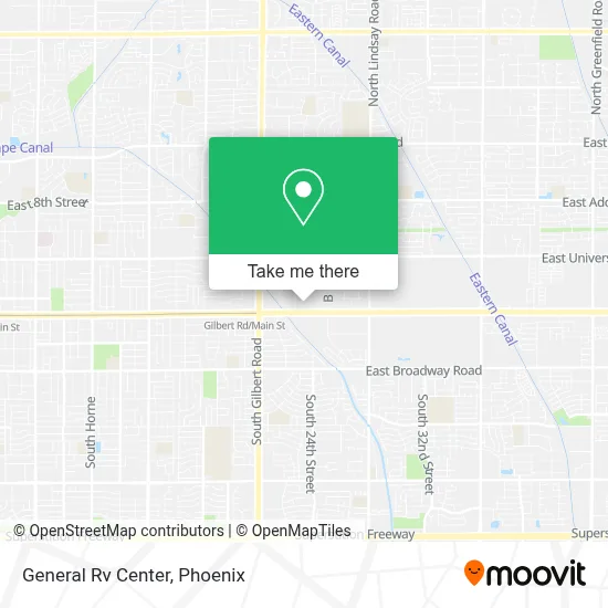 General Rv Center map