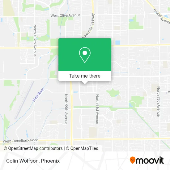 Colin Wolfson map