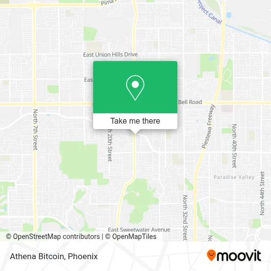 Athena Bitcoin map