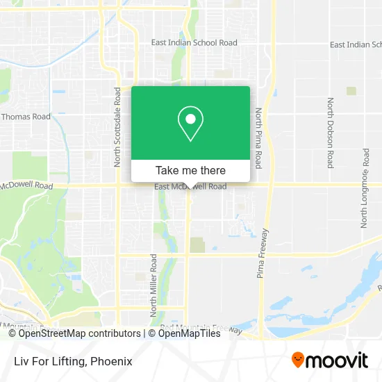 Liv For Lifting map