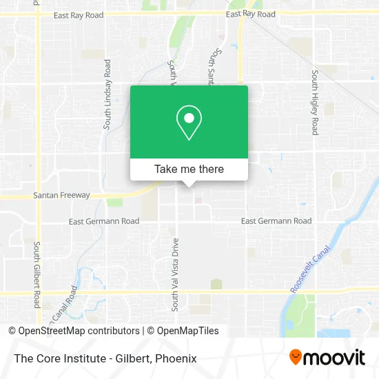 The Core Institute - Gilbert map