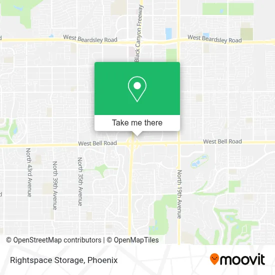 Rightspace Storage map