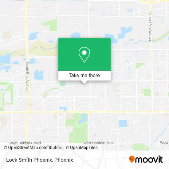 Lock Smith Phoenix map