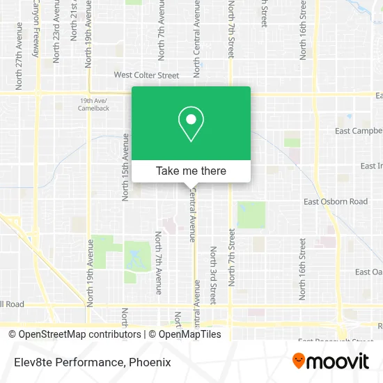 Elev8te Performance map