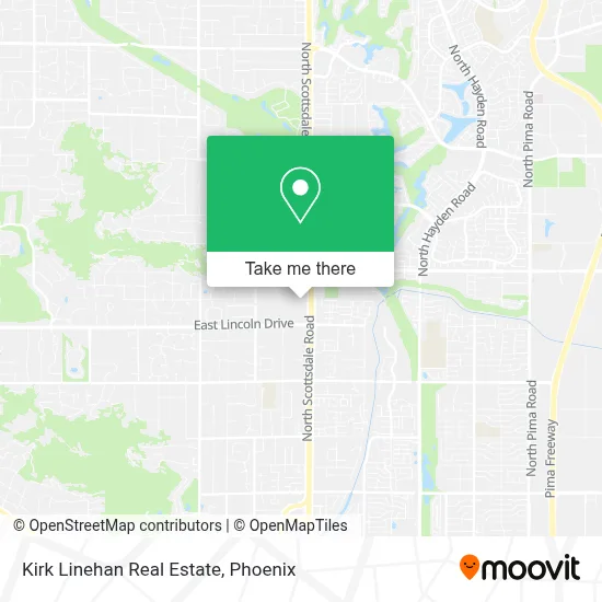 Kirk Linehan Real Estate map