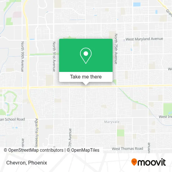 Chevron map