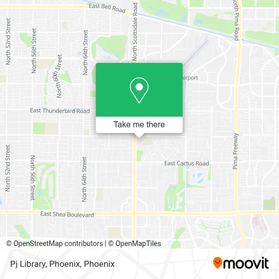 Pj Library, Phoenix map