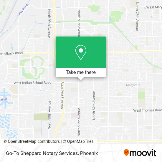 Go-To Sheppard Notary Services map