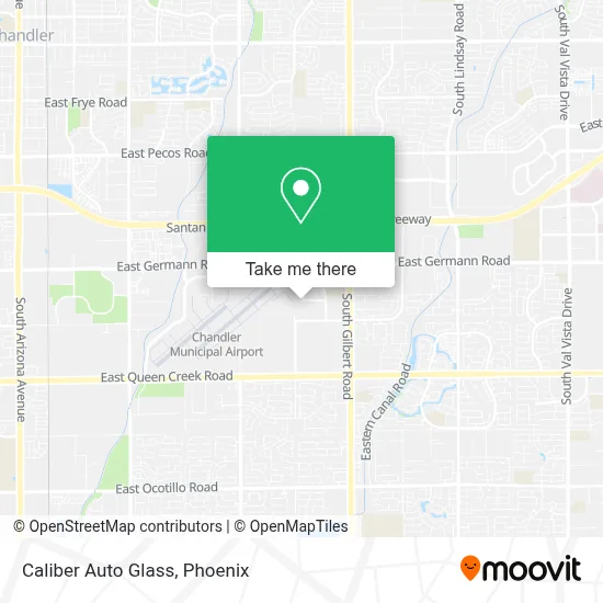 Caliber Auto Glass map