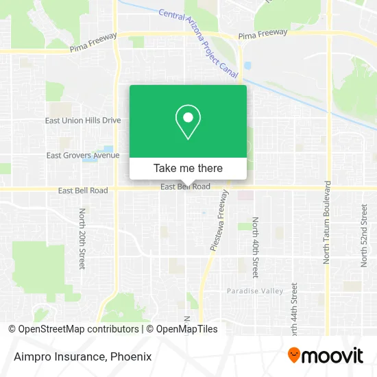 Aimpro Insurance map