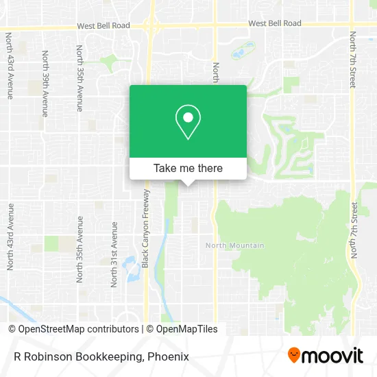 R Robinson Bookkeeping map