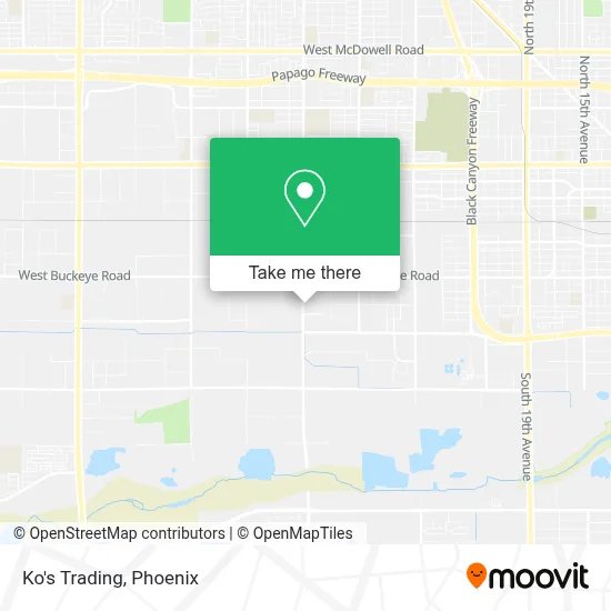 Ko's Trading map