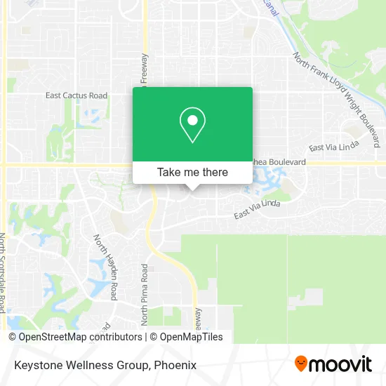Keystone Wellness Group map