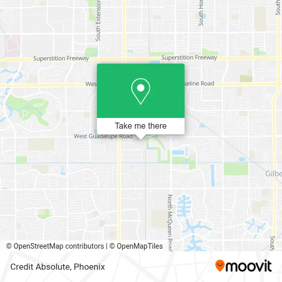 Credit Absolute map