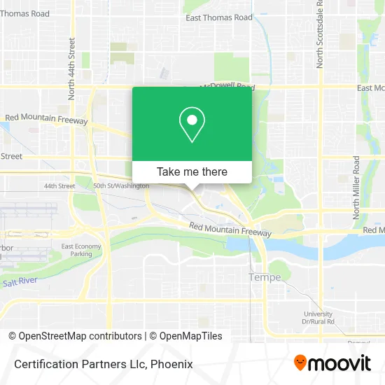 Certification Partners Llc map