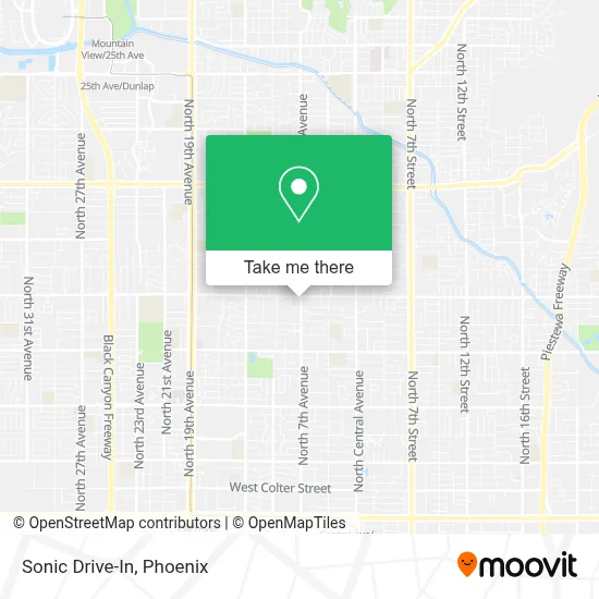 Sonic Drive-In map