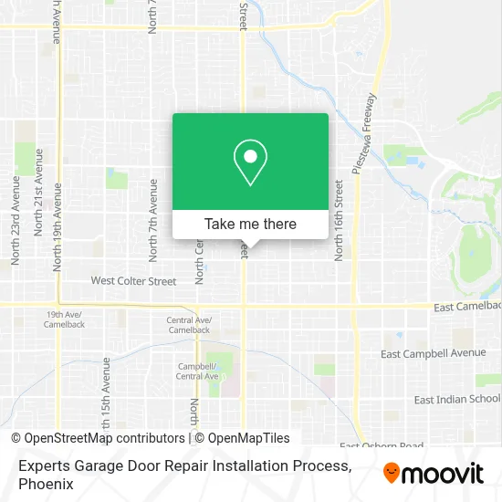 Experts Garage Door Repair Installation Process map