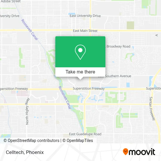Celltech map