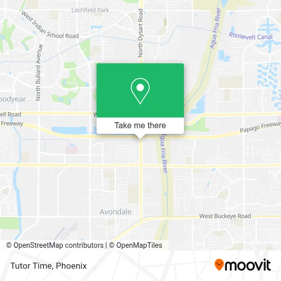 Tutor Time map