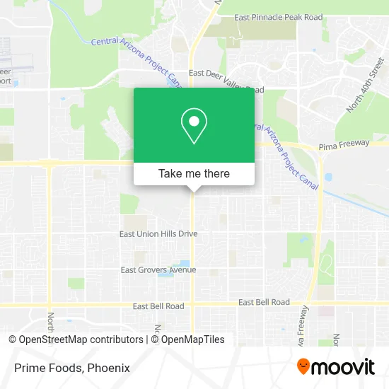 Prime Foods map