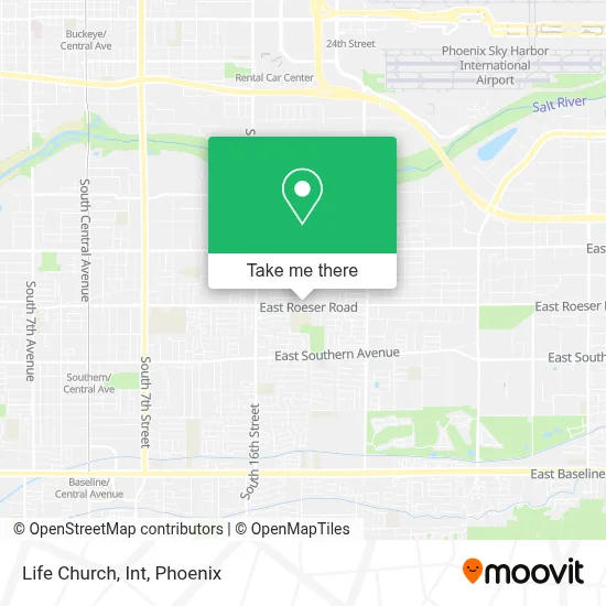 Life Church, Int map