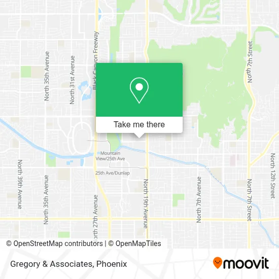 Gregory & Associates map