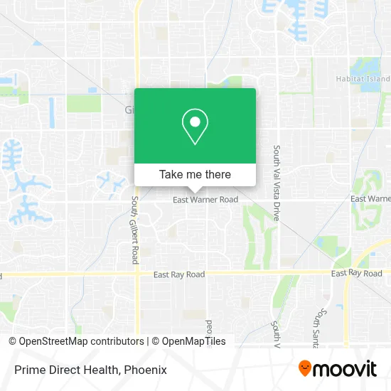 Prime Direct Health map