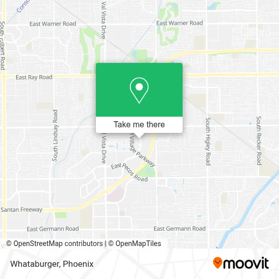 Whataburger map