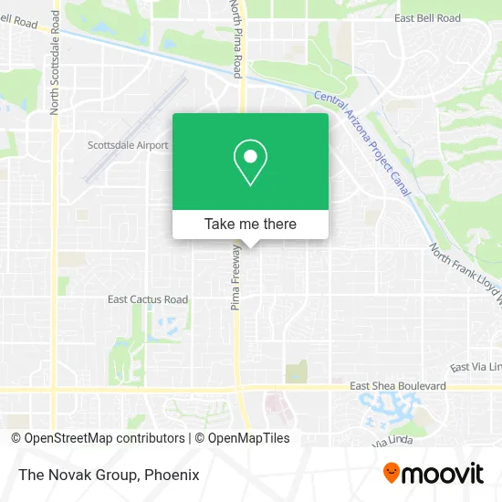 The Novak Group map