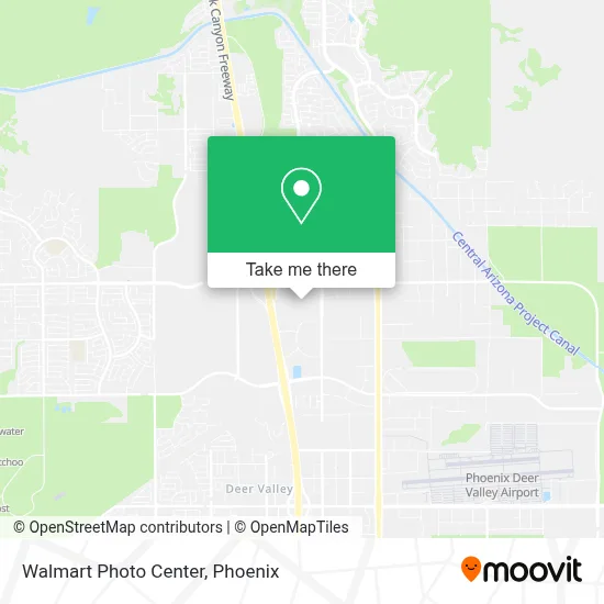Walmart Photo Center map