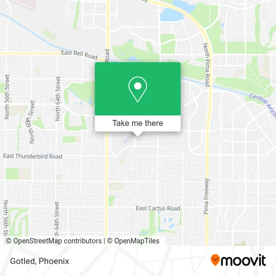 Gotled map