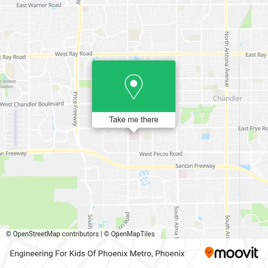 Engineering For Kids Of Phoenix Metro map