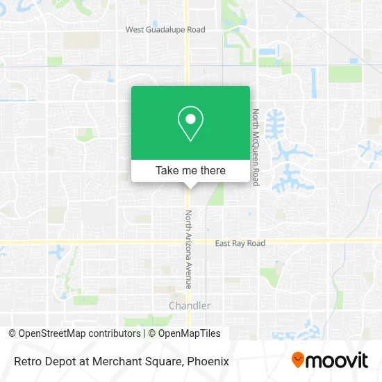 Retro Depot at Merchant Square map