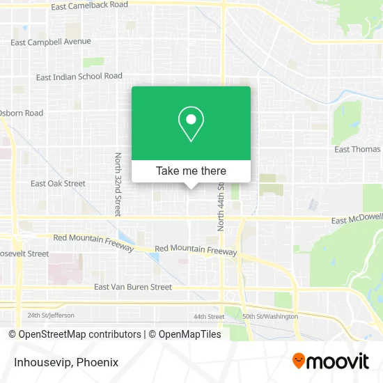 Inhousevip map