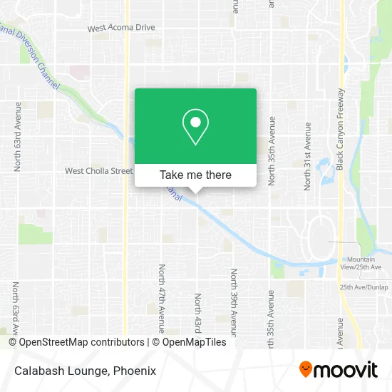 Calabash Lounge map