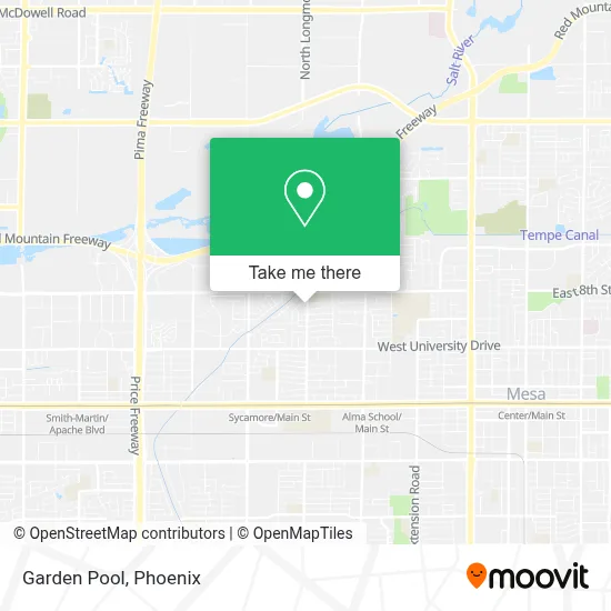 Garden Pool map