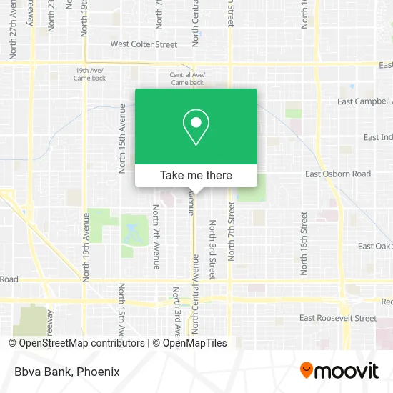 Bbva Bank map