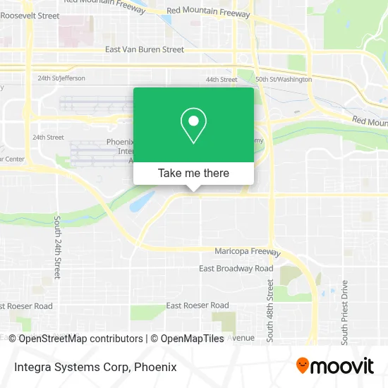 Integra Systems Corp map
