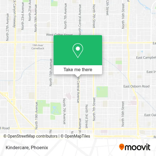 Kindercare map