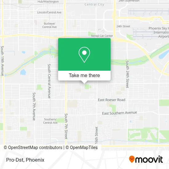 Pro-Dst map